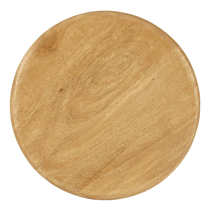 Modway - Rivian Round Side Table by Modway  Living Room Tables Brown - EEI-6595-OAK