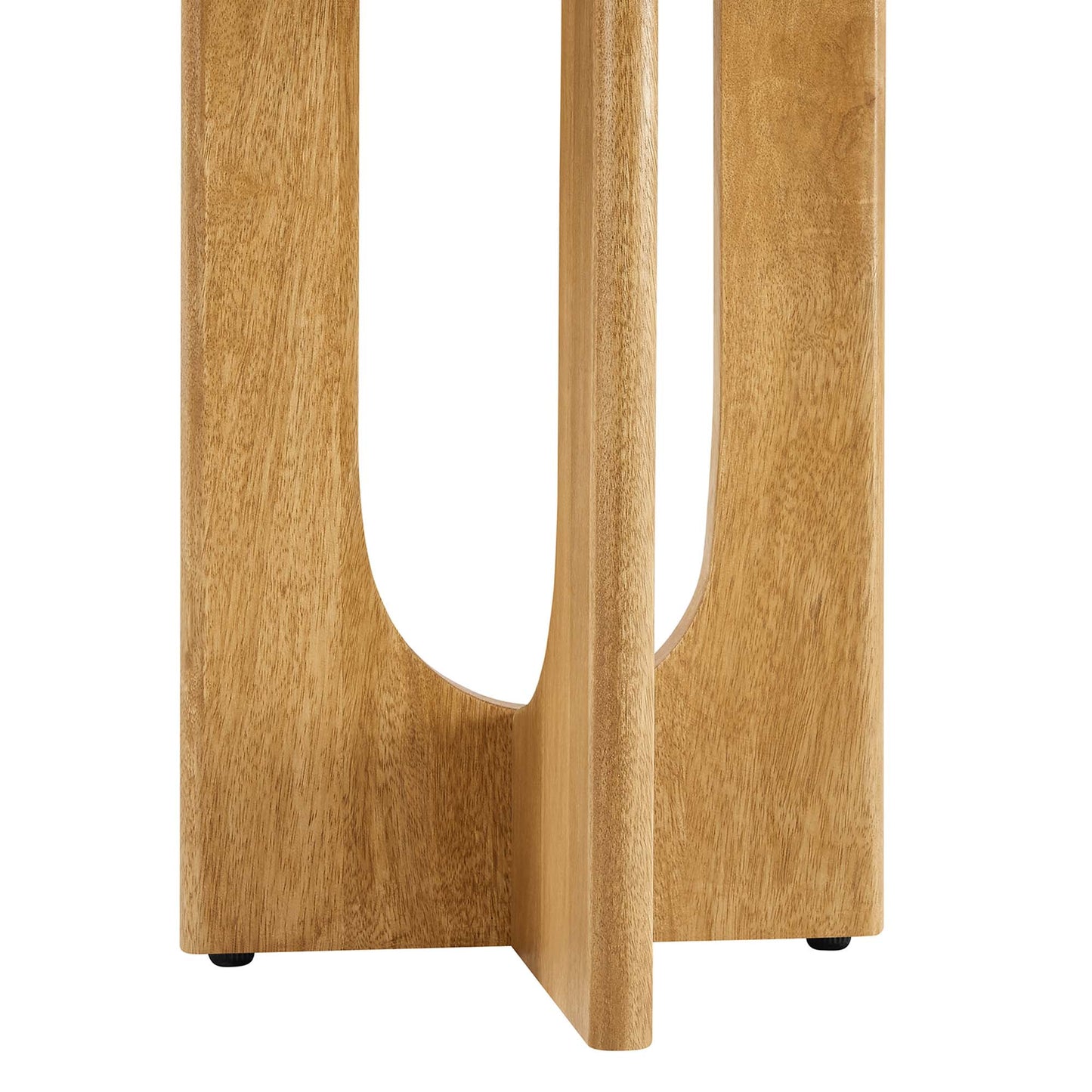 Modway - Rivian Round Side Table by Modway  Living Room Tables Brown - EEI-6595-OAK