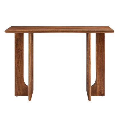 Modway - Rivian 46" Console Table by Modway  Living Room Tables Brown - EEI-6596-WAL
