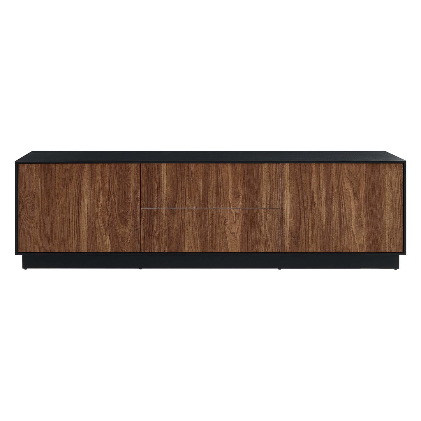 Modway - Holden 63? TV Stand by Modway  Living Room Decor Brown - EEI-6598-BLK-WAL