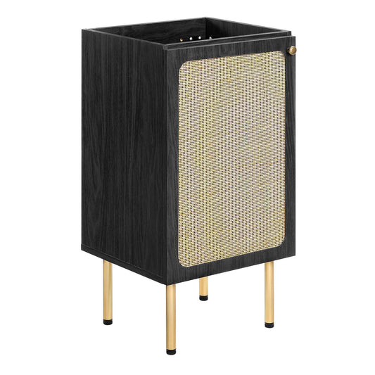 Modway Outlet Chaucer 18" Bathroom Vanity Cabinet (Sink Basin Not Included) by Modway  Bathroom Furniture Black - EEI-6600-BLK