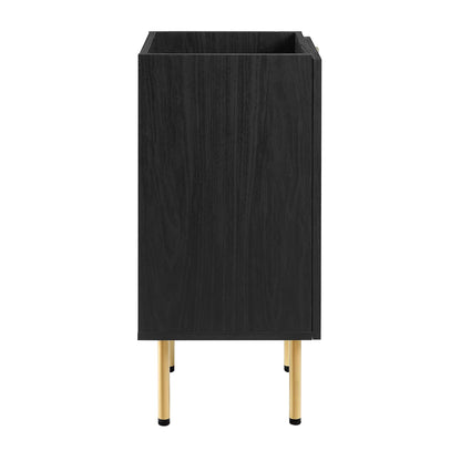 Modway Outlet Chaucer 18" Bathroom Vanity Cabinet (Sink Basin Not Included) by Modway  Bathroom Furniture Black - EEI-6600-BLK