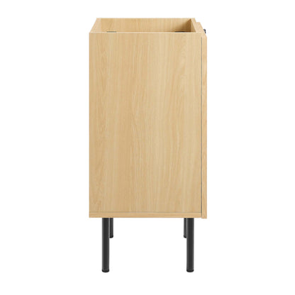 Modway Outlet Chaucer 18" Bathroom Vanity Cabinet (Sink Basin Not Included) by Modway  Bathroom Furniture Oak - EEI-6600-OAK