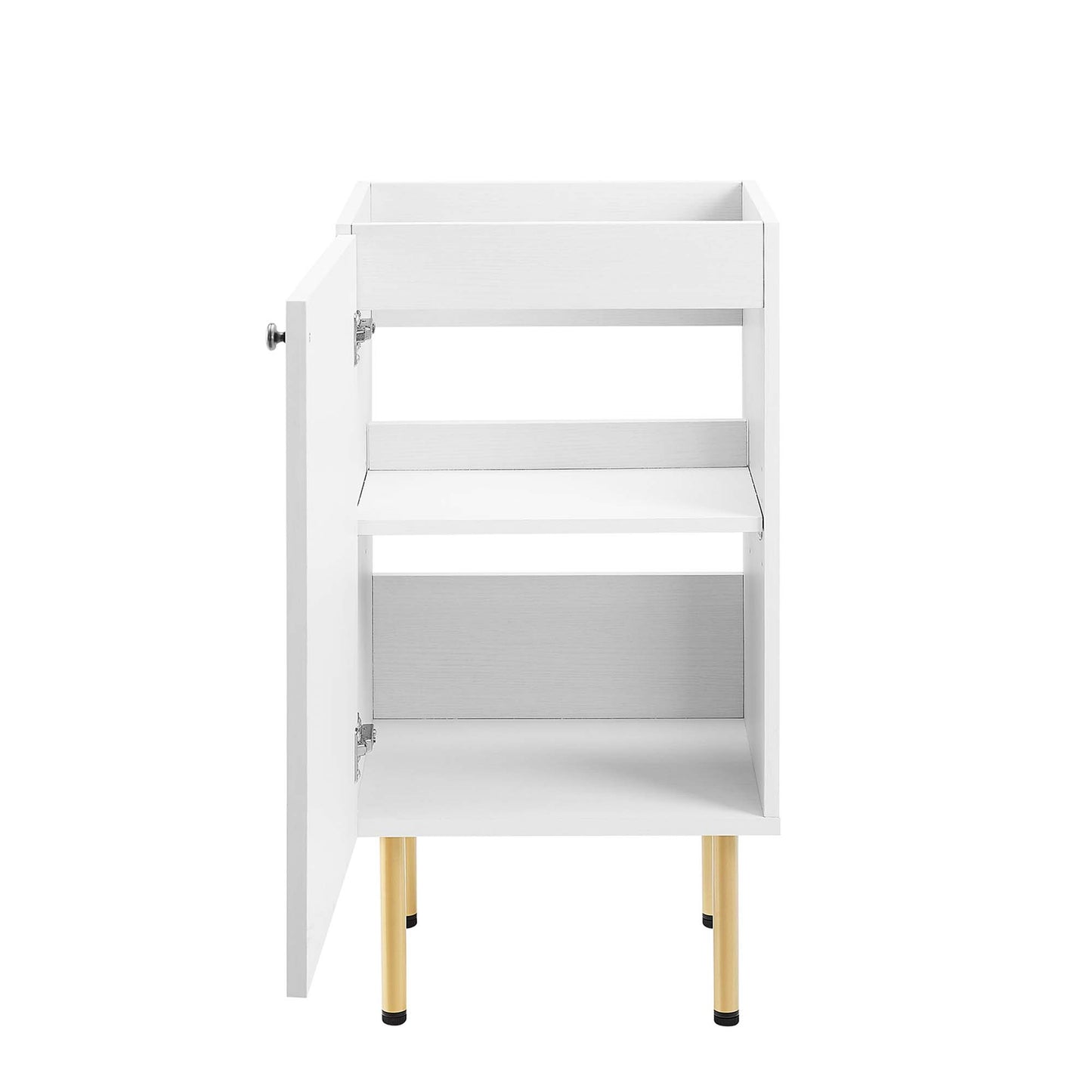 Modway Outlet Chaucer 18" Bathroom Vanity Cabinet (Sink Basin Not Included) by Modway  Bathroom Furniture White - EEI-6600-WHI