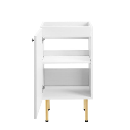 Modway Outlet Chaucer 18" Bathroom Vanity Cabinet (Sink Basin Not Included) by Modway  Bathroom Furniture White - EEI-6600-WHI