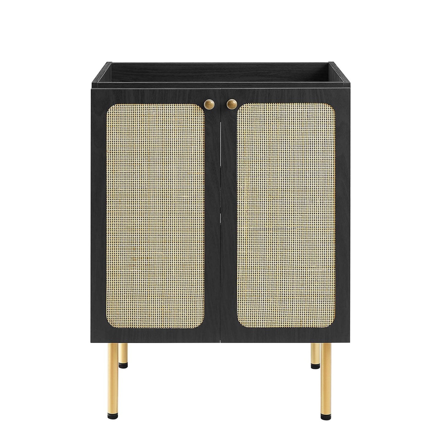 Modway Outlet Chaucer 24" Bathroom Vanity Cabinet (Sink Basin Not Included) by Modway  Bathroom Furniture Black - EEI-6601-BLK