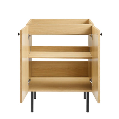 Modway Outlet Chaucer 24" Bathroom Vanity Cabinet (Sink Basin Not Included) by Modway  Bathroom Furniture Oak - EEI-6601-OAK