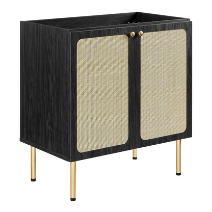 Modway Outlet Chaucer 30" Bathroom Vanity Cabinet (Sink Basin Not Included) by Modway  Bathroom Furniture Black - EEI-6602-BLK