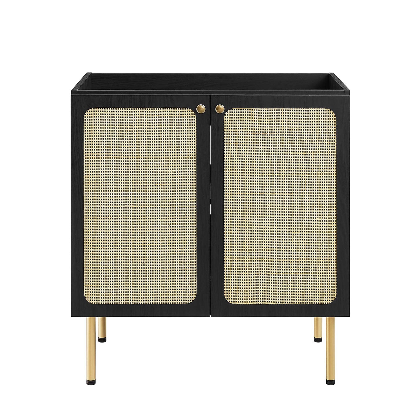 Modway Outlet Chaucer 30" Bathroom Vanity Cabinet (Sink Basin Not Included) by Modway  Bathroom Furniture Black - EEI-6602-BLK