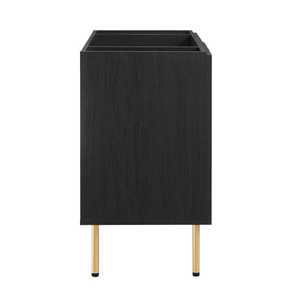 Modway Outlet Chaucer 36" Bathroom Vanity Cabinet (Sink Basin Not Included) by Modway  Bathroom Furniture Black - EEI-6603-BLK