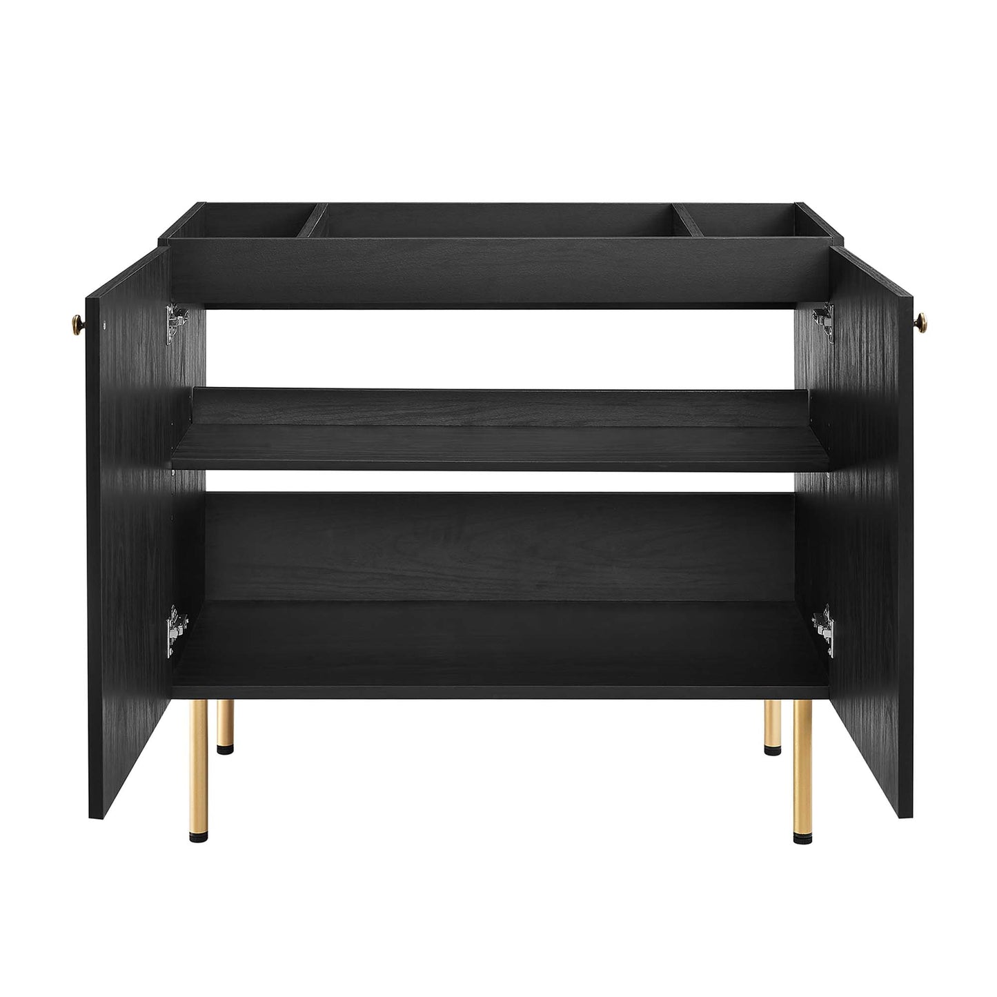 Modway Outlet Chaucer 36" Bathroom Vanity Cabinet (Sink Basin Not Included) by Modway  Bathroom Furniture Black - EEI-6603-BLK