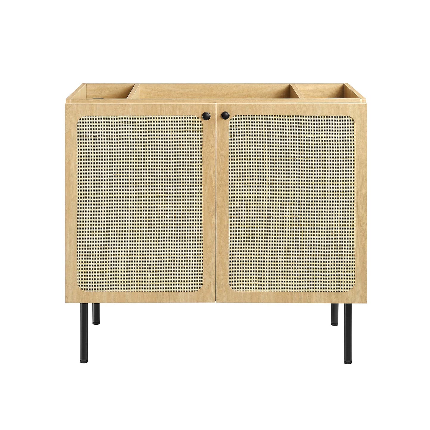 Modway Outlet Chaucer 36" Bathroom Vanity Cabinet (Sink Basin Not Included) by Modway  Bathroom Furniture Oak - EEI-6603-OAK