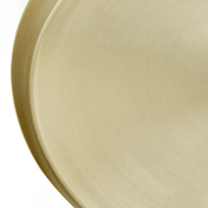 Modway - Maren Round Side Table by Modway  Living Room Tables Brown - EEI-6608-BRA