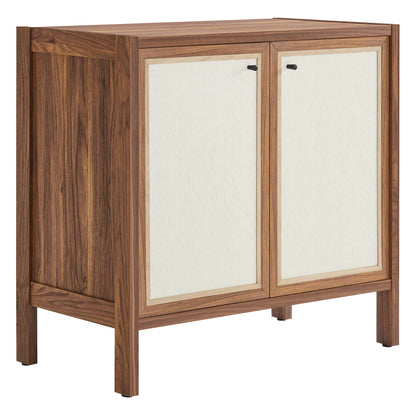 Modway - Capri 33" Wood Grain Storage Cabinet by Modway  Living Room  Brown - EEI-6615-WAL