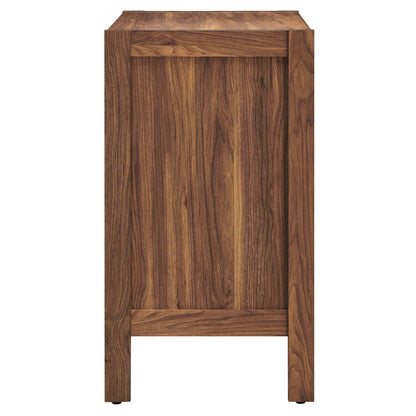 Modway - Capri 33" Wood Grain Storage Cabinet by Modway  Living Room  Brown - EEI-6615-WAL