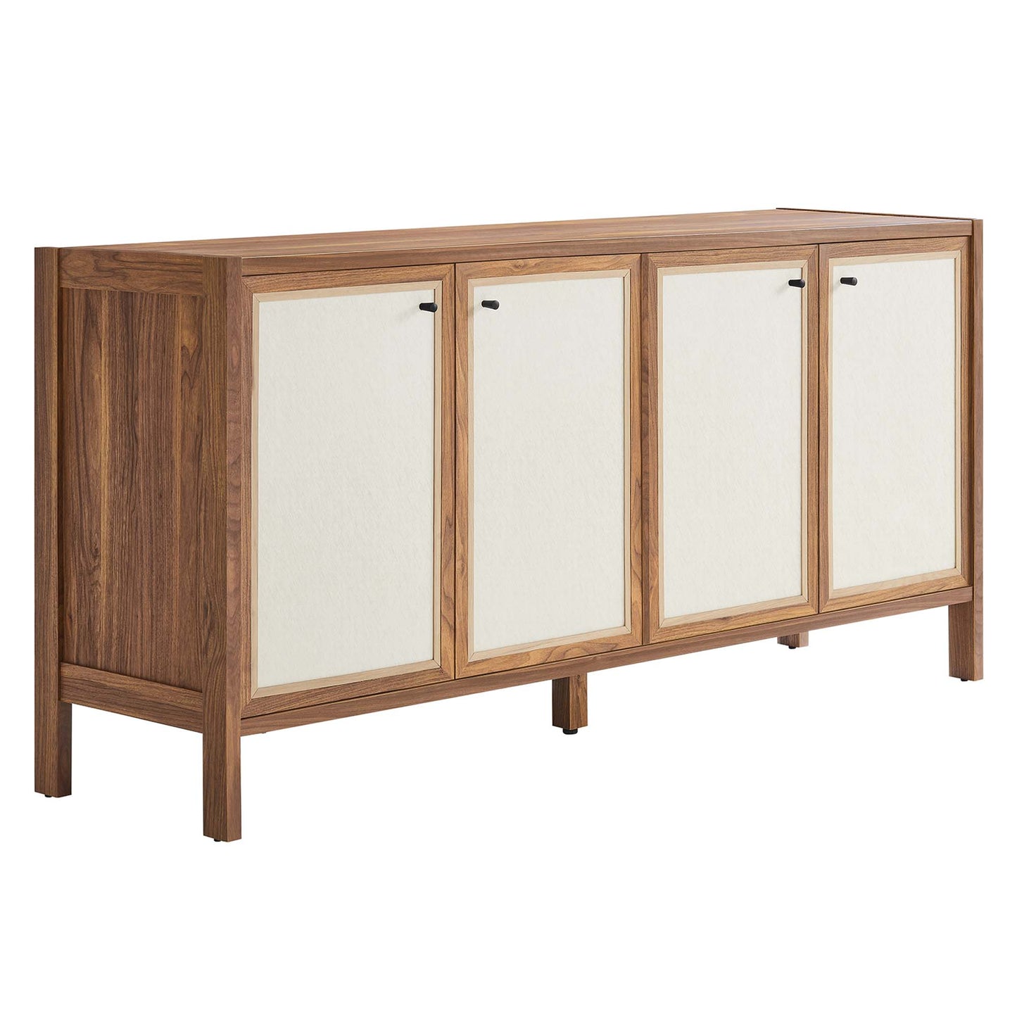 Modway - Capri 65" Wood Grain Sideboard Storage Cabinet by Modway  Living Room  Brown - EEI-6616-WAL
