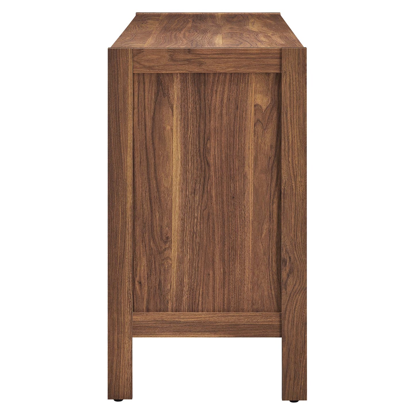 Modway - Capri 65" Wood Grain Sideboard Storage Cabinet by Modway  Living Room  Brown - EEI-6616-WAL
