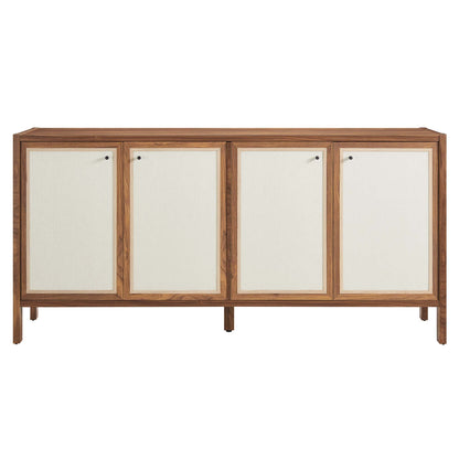 Modway - Capri 65" Wood Grain Sideboard Storage Cabinet by Modway  Living Room  Brown - EEI-6616-WAL
