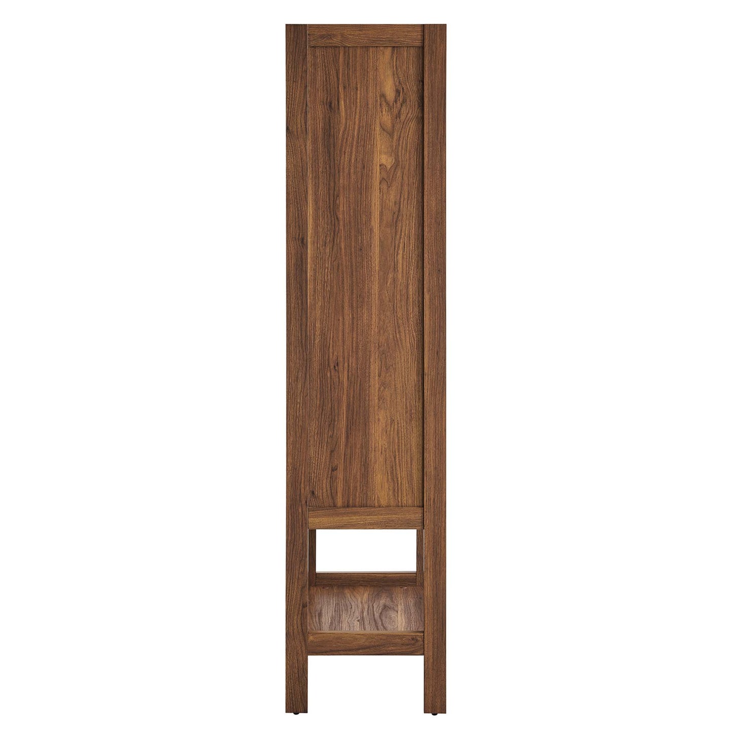 Modway - Capri Tall Wood Grain Standing Storage Cabinet by Modway  Living Room Decor Brown - EEI-6620-WAL