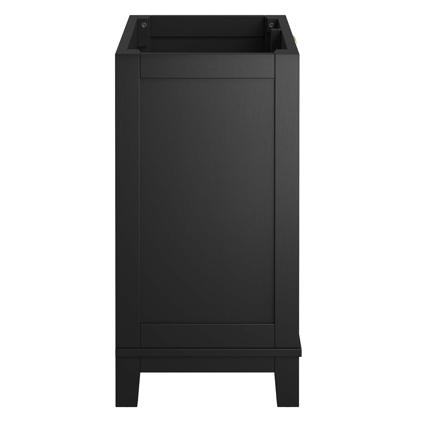 Modway - Dixie 36? Solid Wood Bathroom Vanity Cabinet (Sink Basin Not Included) by Modway  Bathroom Vanities Black - EEI-6626-BLK