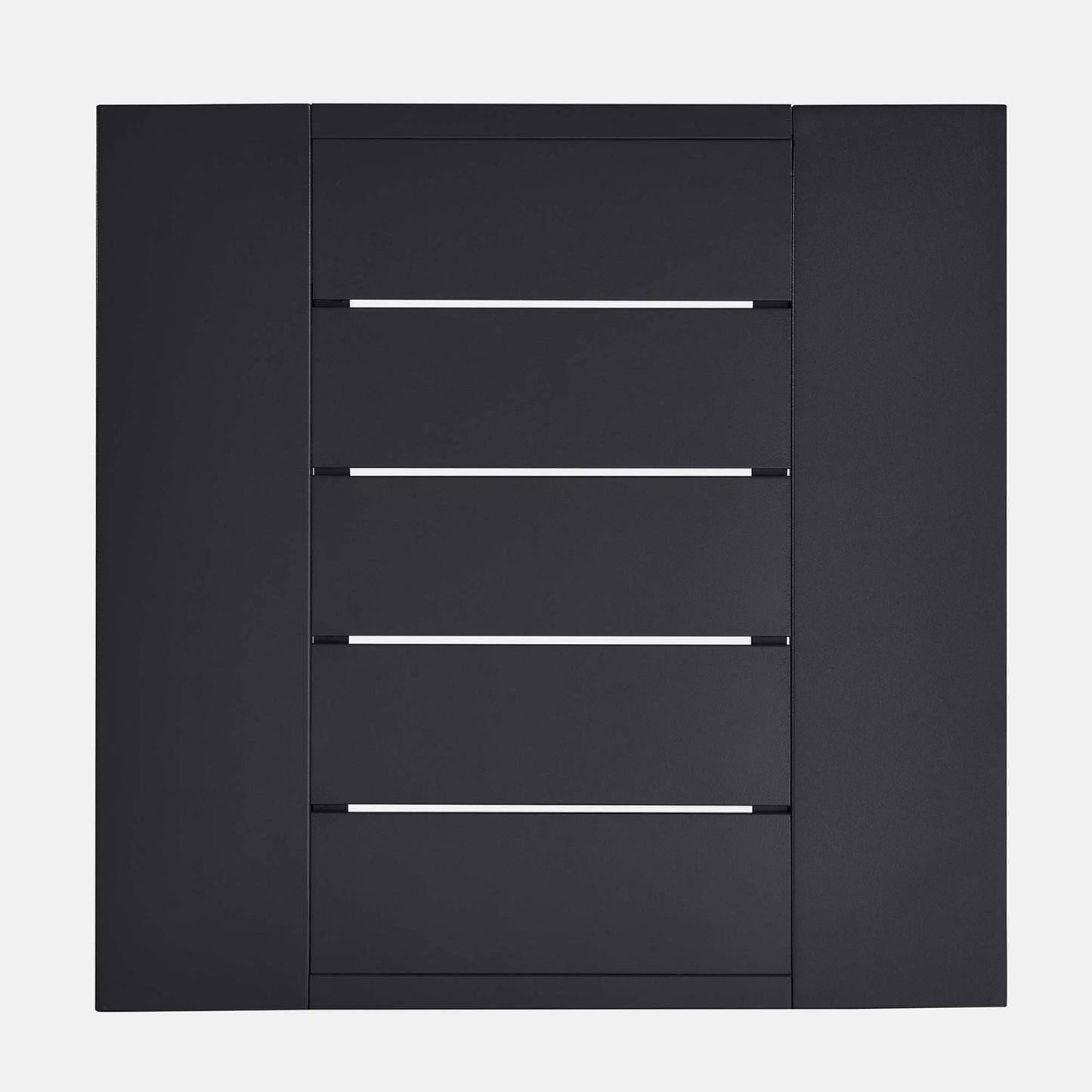 Modway - Tahoe Outdoor Patio Powder-Coated Aluminum End Table by Modway  Outdoor Furniture Bar and Dining Gray - EEI-6635-GRY