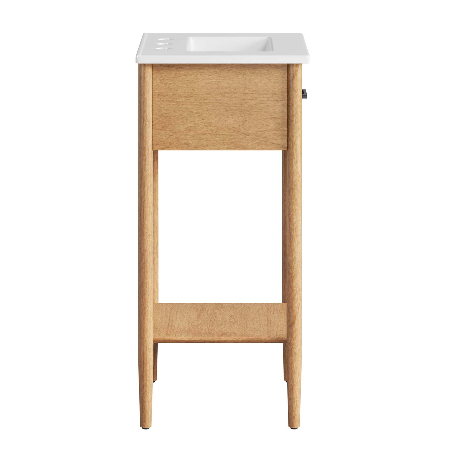 Modway - Zaire 18" Bathroom Vanity by Modway  Bathroom Vanities White - EEI-6658-NAT-WHI