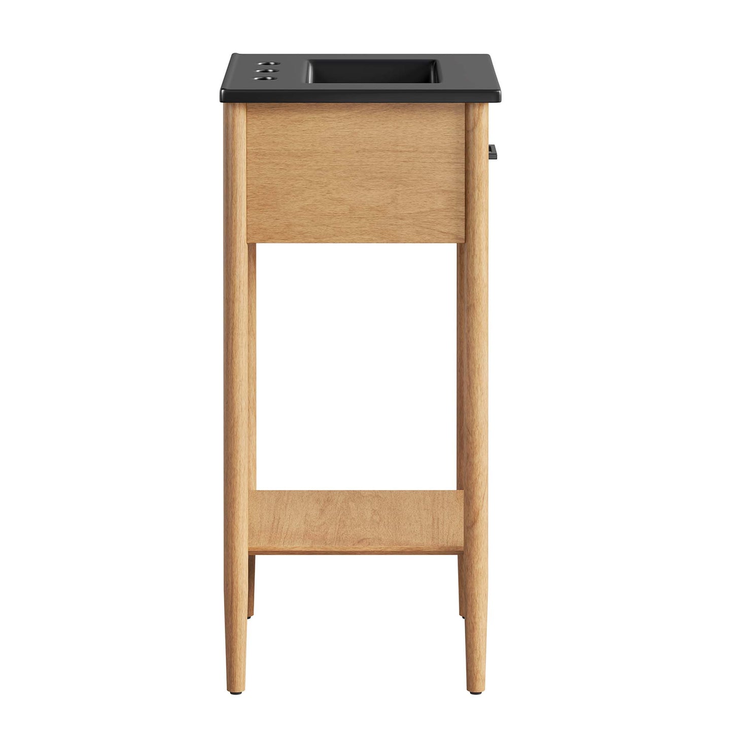 Modway - Zaire 18" Bathroom Vanity by Modway  Bathroom Vanities Black - EEI-6659-NAT-BLK