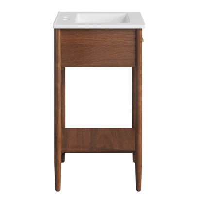 Modway - Zaire 24" Bathroom Vanity by Modway  Bathroom Vanities White - EEI-6660-WAL-WHI