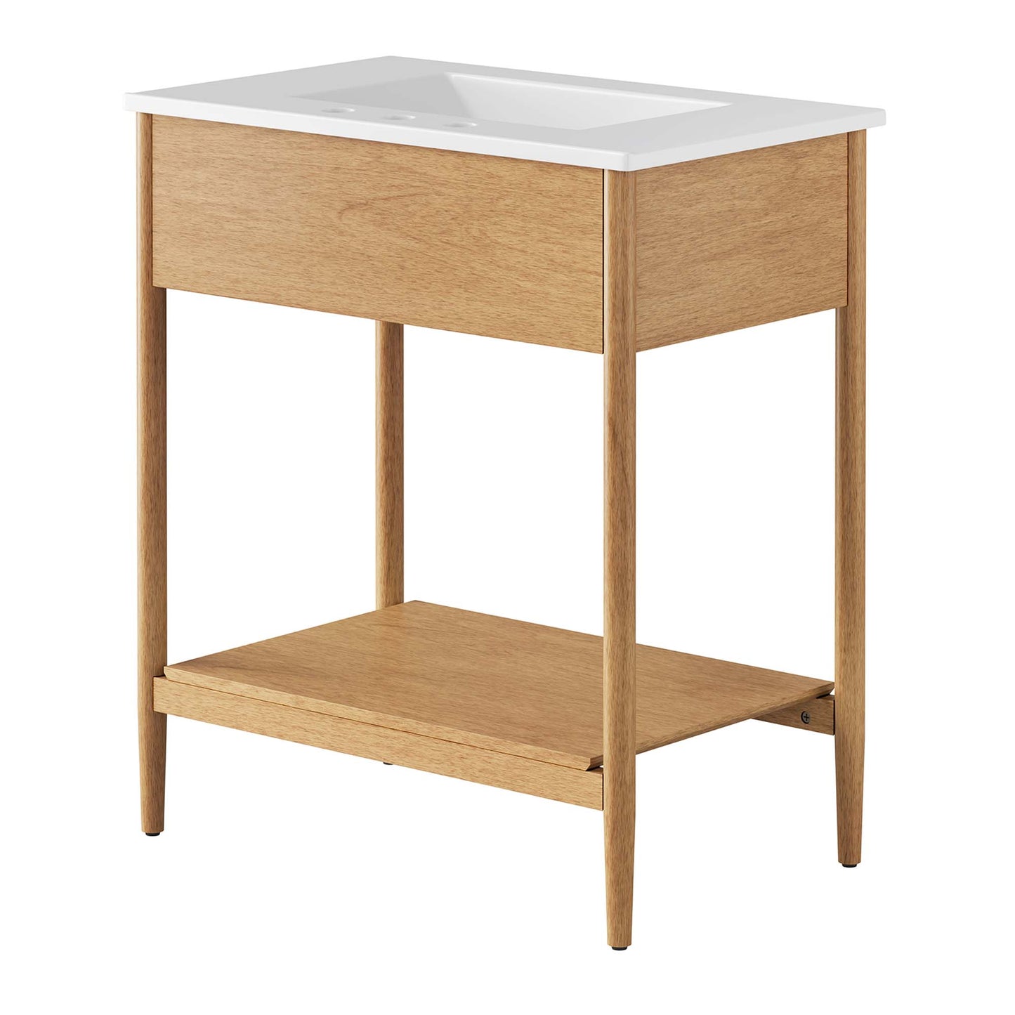 Modway - Zaire 30" Bathroom Vanity by Modway  Bathroom Vanities White - EEI-6662-NAT-WHI