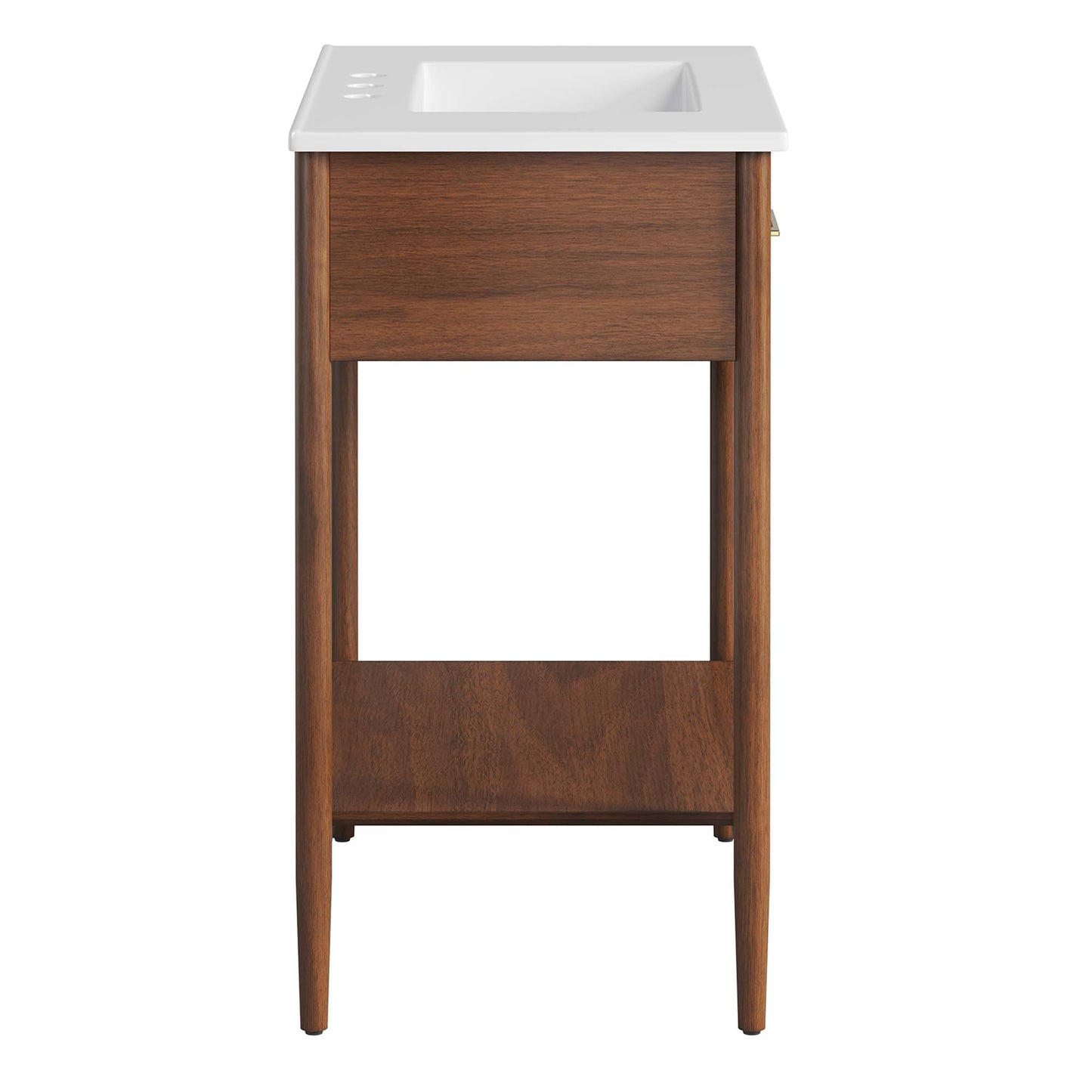 Modway - Zaire 30" Bathroom Vanity by Modway  Bathroom Vanities White - EEI-6662-WAL-WHI