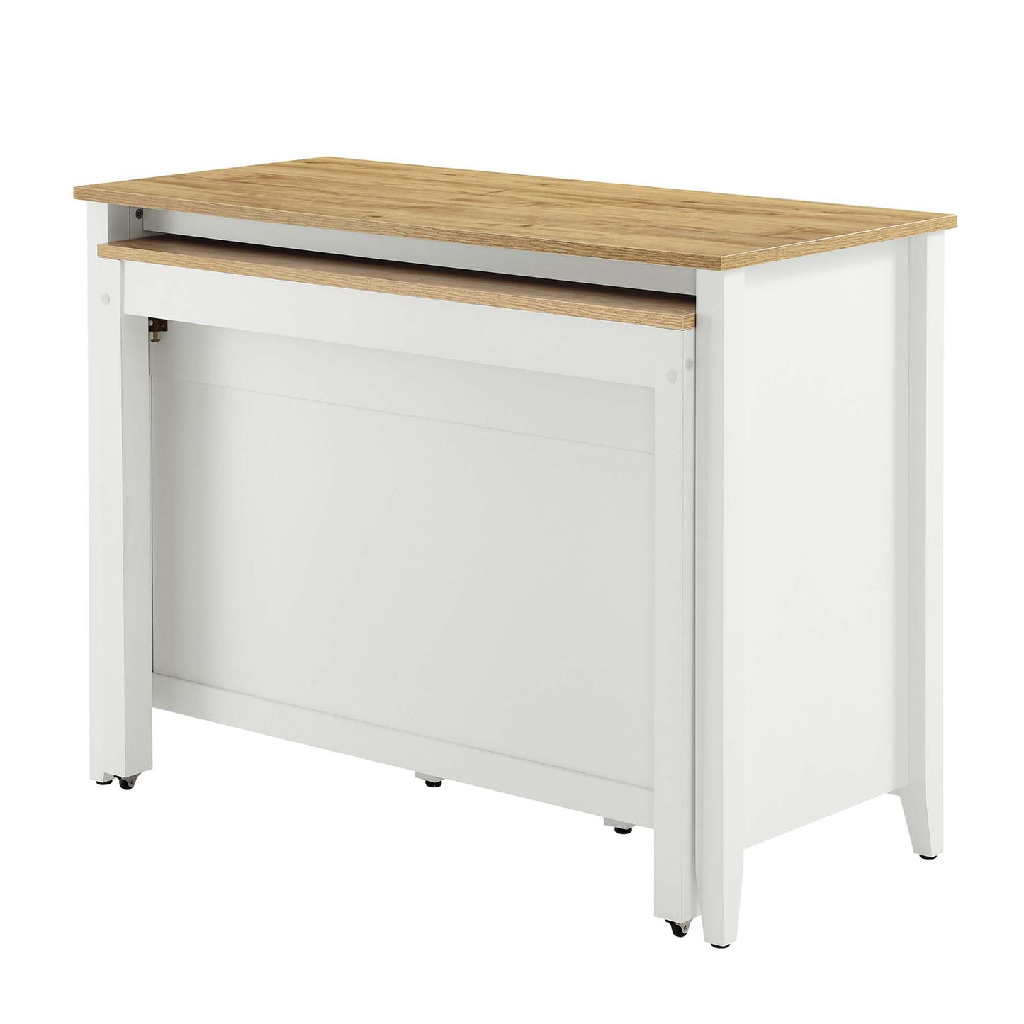 Modway - Farmstead Kitchen Island by Modway  Bar and Dining Dining Sets White - EEI-6728-OAK-WHI