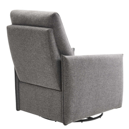 Modway - Etta Upholstered Fabric Lounge Chair by Modway  Living Room Sofas and Armchairs Gray - EEI-6738-GRY