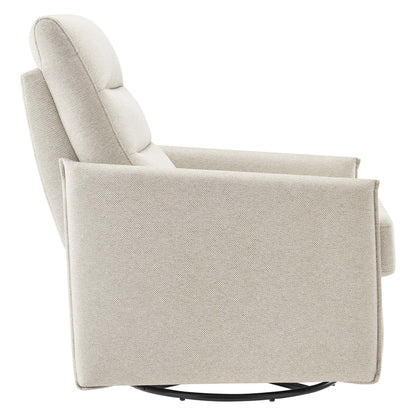 Modway - Etta Upholstered Fabric Lounge Chair by Modway  Living Room Sofas and Armchairs Oatmeal - EEI-6738-OAT