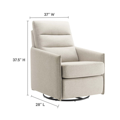 Modway - Etta Upholstered Fabric Lounge Chair by Modway  Living Room Sofas and Armchairs Oatmeal - EEI-6738-OAT