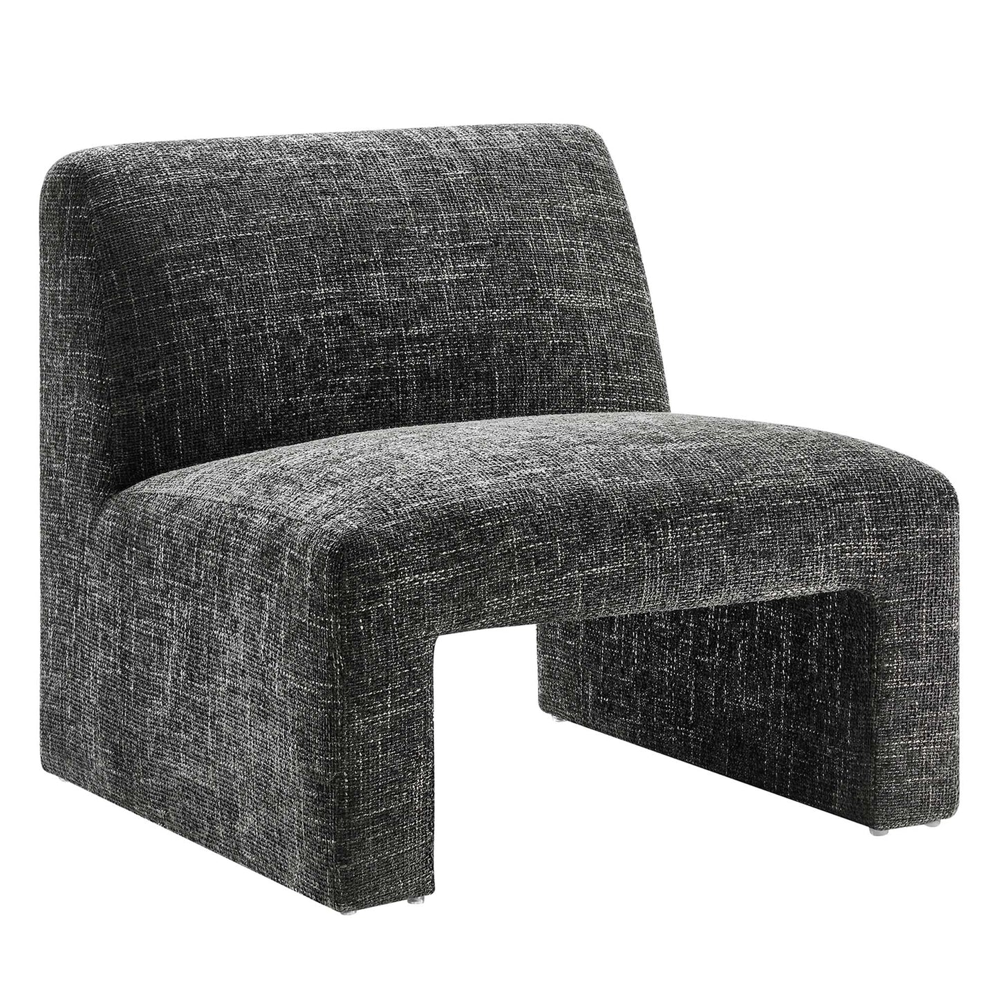 Modway - Amita Chenille Upholstered Accent Chair by Modway  Living Room Sofas and Armchairs Black - EEI-6765-CAR