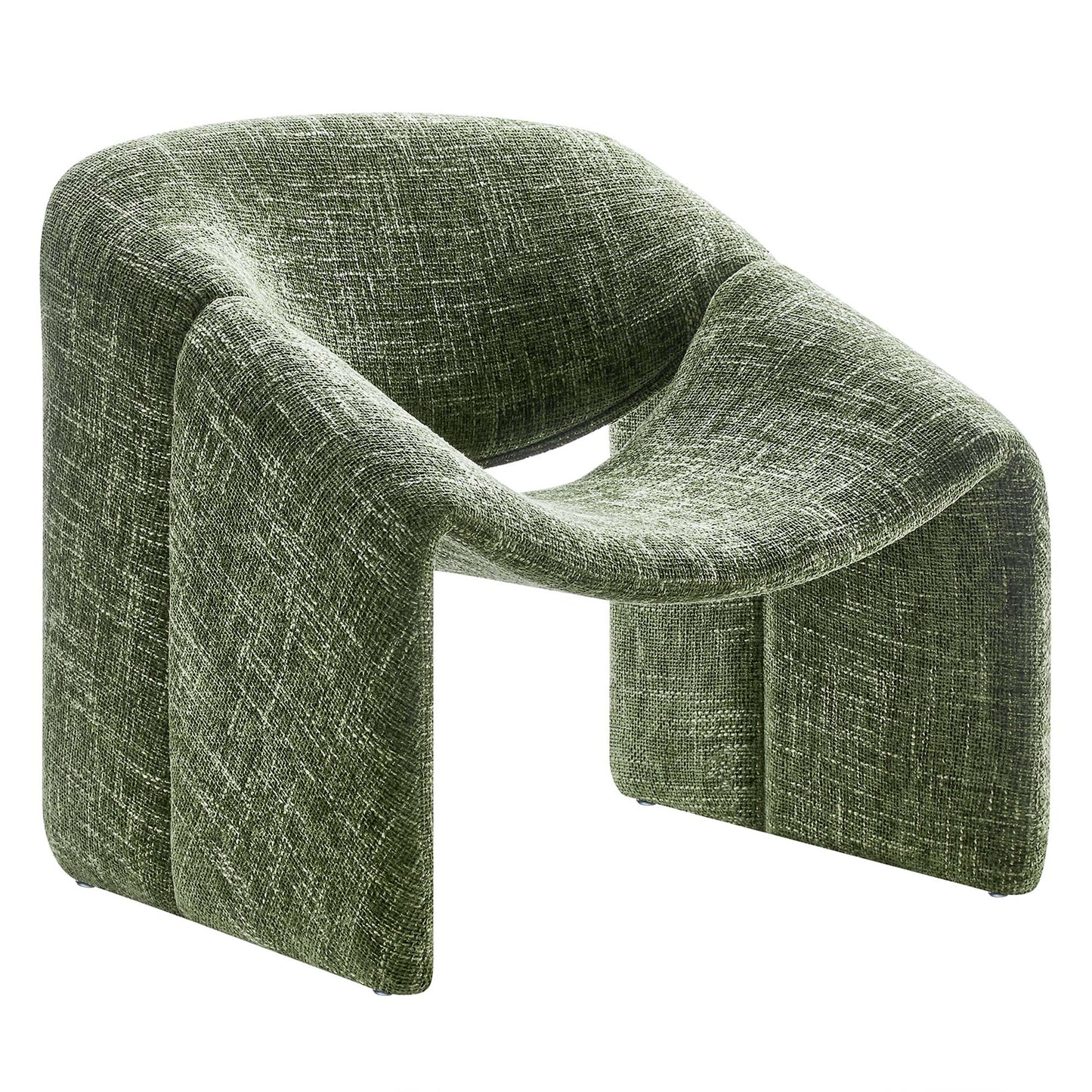 Modway - Vivi Chenille Upholstered Accent Chair by Modway  Living Room Sofas and Armchairs Green - EEI-6767-BAS