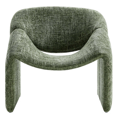 Modway - Vivi Chenille Upholstered Accent Chair by Modway  Living Room Sofas and Armchairs Green - EEI-6767-BAS