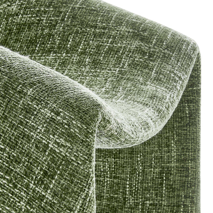 Modway - Vivi Chenille Upholstered Accent Chair by Modway  Living Room Sofas and Armchairs Green - EEI-6767-BAS