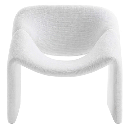 Modway - Vivi Chenille Upholstered Accent Chair by Modway  Living Room Sofas and Armchairs White - EEI-6767-FRO