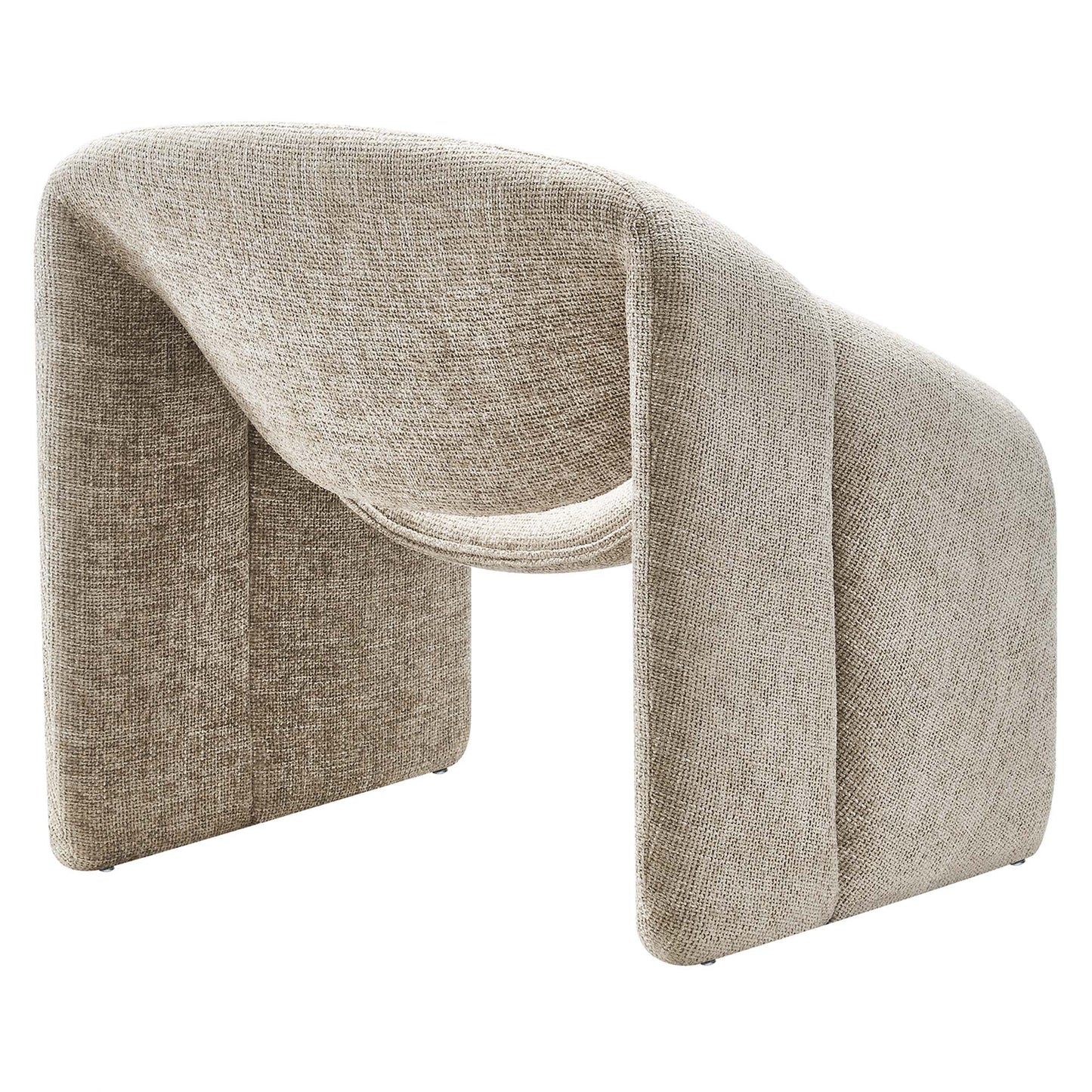 Modway - Vivi Chenille Upholstered Accent Chair by Modway  Living Room Sofas and Armchairs Brown - EEI-6767-KHA