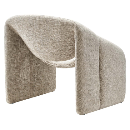 Modway - Vivi Chenille Upholstered Accent Chair by Modway  Living Room Sofas and Armchairs Brown - EEI-6767-KHA