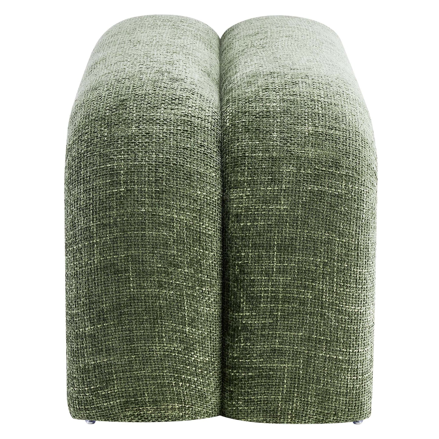Modway - Dax 50.5" Chenille Upholstered Accent Bench by Modway  Living Room Benches and Stools Green - EEI-6769-BAS