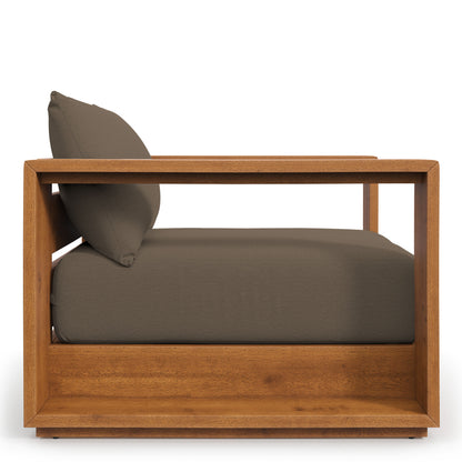 Modway - Tahoe Outdoor Patio Acacia Wood Chair by Modway  Outdoor Furniture Sofa Sectionals Brown - EEI-6782-NAT-COA