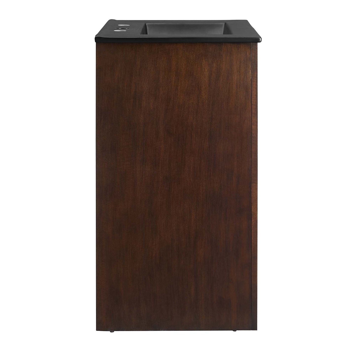 Modway - Appia 24" Bathroom Vanity by Modway  Bathroom Vanities Brown - EEI-6789-WAL-BLK