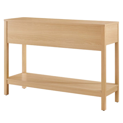 Modway - Chaucer Wood Entryway Console Table by Modway  Living Room Tables Brown - EEI-6797-OAK