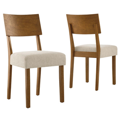 Modway - Pax Wood Dining Side Chairs Set of 2 by Modway  Bar and Dining Dining Chairs Brown - EEI-6804-ACO-HLB