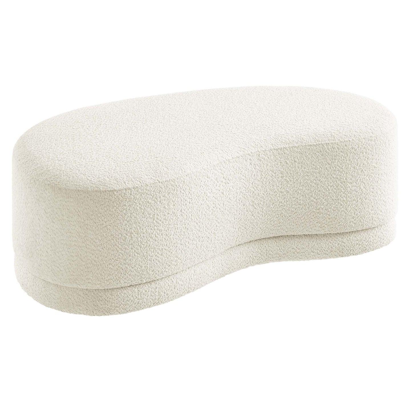 Modway - Nimbus 48" Upholstered Ottoman Bench by Modway  Living Room Sofas and Armchairs White - EEI-6816-CRE