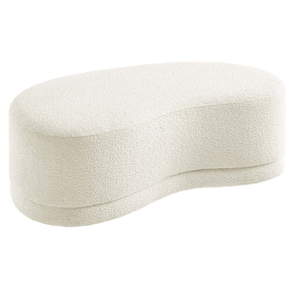 Modway - Nimbus 48" Upholstered Ottoman Bench by Modway  Living Room Sofas and Armchairs White - EEI-6816-CRE