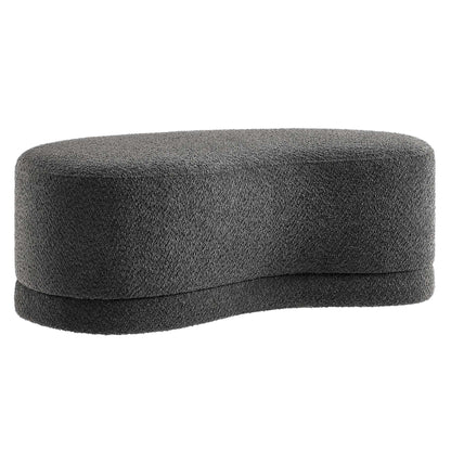 Modway - Nimbus 48" Upholstered Ottoman Bench by Modway  Living Room Sofas and Armchairs Gray - EEI-6816-SLA