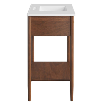 Modway - Zaire 36" Bathroom Vanity by Modway  Bathroom Vanities White - EEI-6822-WAL-WHI